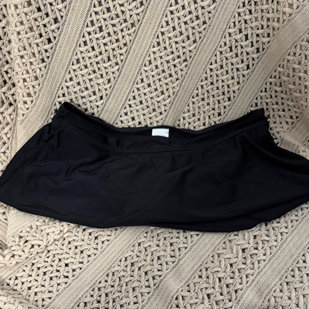 Merona Black Swim Skort